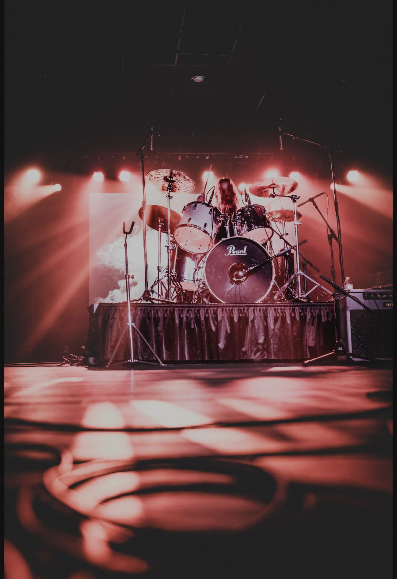 Danny performing live on stage